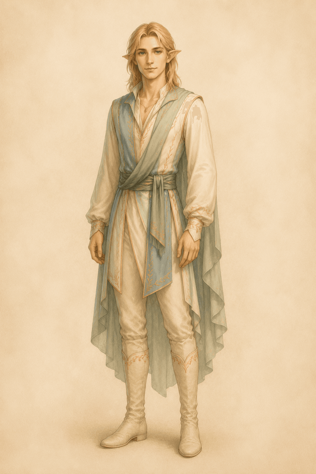 The Elf Boy, lily's elf companion