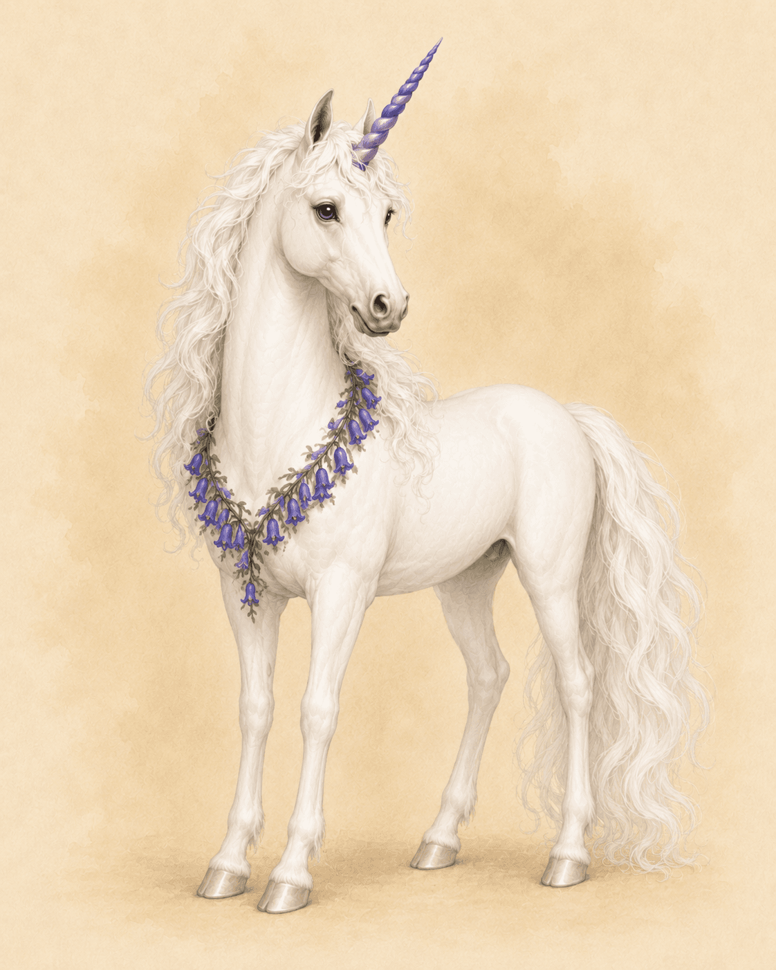 Narinda, bluebell's unicorn