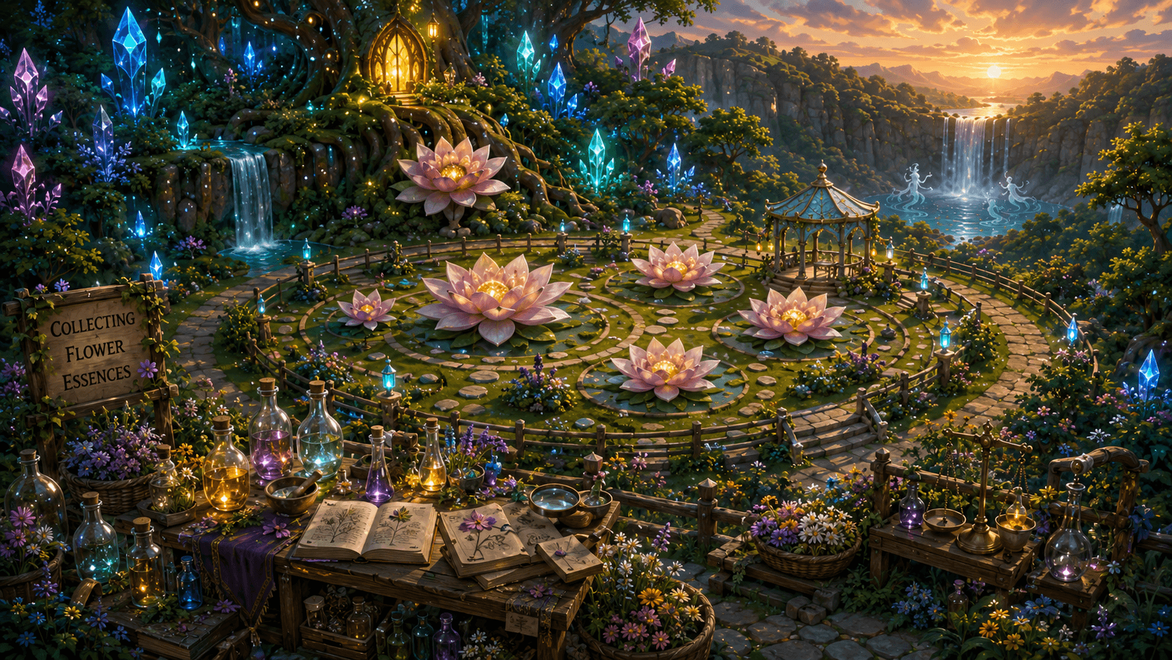 The Flower Essence Garden